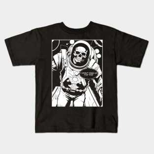 Bad Day - Skeleton Astronaut Kids T-Shirt